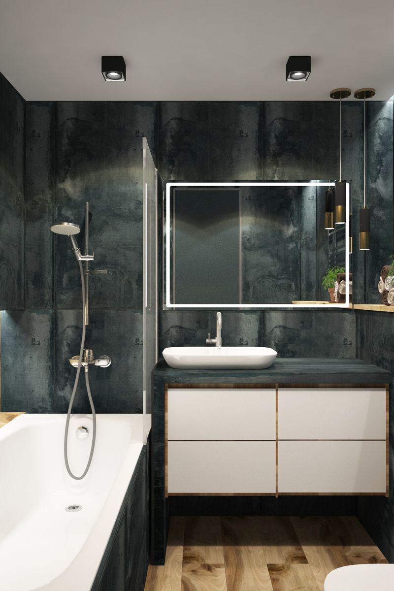 A marble bathroom in one of the palace suites